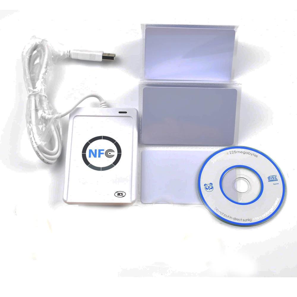 USB ACR122U NFC RFID Ʈ ī  ,  4   NFC (ISO/IEC18092) ±, UID   ī 5 , SDK CD 1 